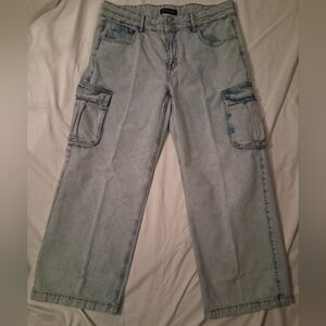 Aeropostale Light Blue Flare & Wide Leg Jeans